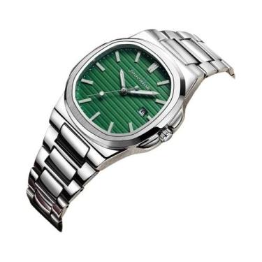 Imagem de Relógio De Quartzo Masculino Estilo Militar, À Prova D'água, Luminoso,