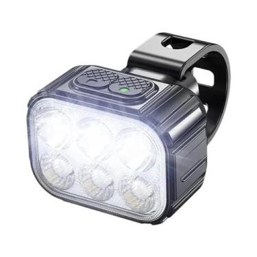 Imagem de Conjunto De Luzes LED À Prova d'Água Para Bicicleta, Faróis E Lanterna