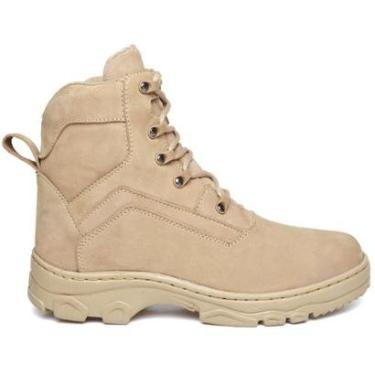 Imagem de Bota Militar Coturno Masculino Couro Alta Durabilidade Estilo Operacional Conforto Diário-Masculino