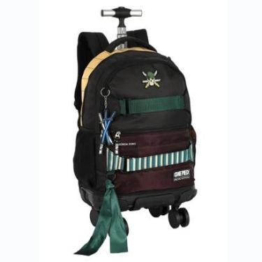 Imagem de Mochila Rodinhas duplas 360 ONE PIECE Luxcel MC49812OP Preto-Unissex