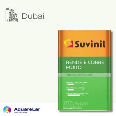 Imagem de Rende & Cobre Muito Suvinil Fosco 16L, DUBAI
