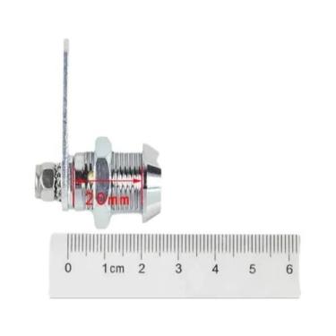 Imagem de Fechadura De Cilindro Metálico 16/20/25/30mm Para Armário, Gaveta, Cai