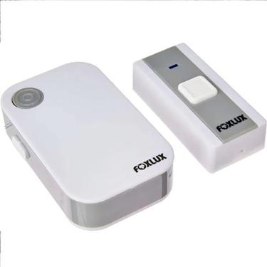Imagem de Campainha Sem Fio Fx Cad 6 36 Toques Foxlux Cor Branco 127v/220v