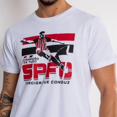 Imagem de Camiseta São Paulo Classica Oficial Torcida Que Conduz-Masculino
