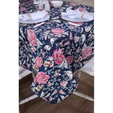 Imagem de Toalha de Mesa Retangular em Tecido Impermeável Acqua Linea Borboleta 