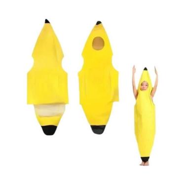 Imagem de Fantasia Engraçada De Banana Para Crianças E Adultos Para Shows De Tea
