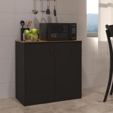 Imagem de Balcão Multiuso Para Forno e Microondas Armário Organizador Smart - Vi