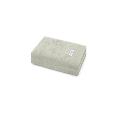 Imagem de Kit 2 Toalhas de Rosto Buettner 100% Bambu Natural 50x80, Verde-7286