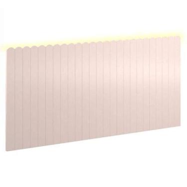 Imagem de Painel Decorativo Farm 225x109x37 Cm Rose Com Led - Matic - MATIC MÓVE