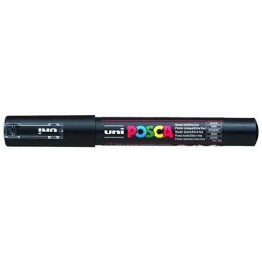 Imagem de Caneta Posca 0.7 Preto PC-1M Uni - Uniball