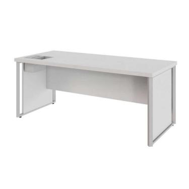 Imagem de Mesa Diretor com Caixa de Tomadas e Porta Objetos para Escritório 180c