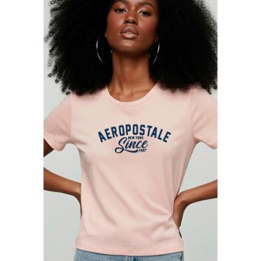 Imagem de Camiseta Manga Curta Feminina Silkada Aéropostale-Feminino