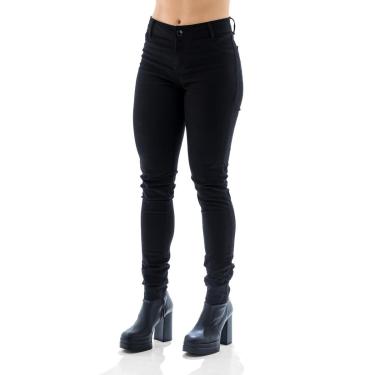 Imagem de Calça Sarja Feminina Arauto Skinny Preta-Feminino