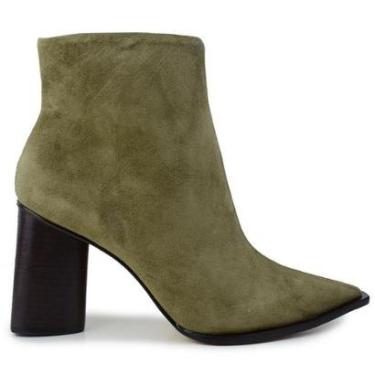Imagem de Bota Feminina Carrano Cano Baixo Army Green Verde - 9780-Feminino