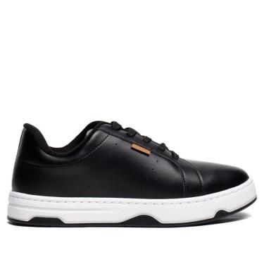 Imagem de Tênis Feminino Moleca Napa Turim Casual Preto-Feminino