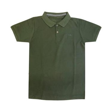 Imagem de Camiseta Polo Infantil Ogochi Verde-Masculino