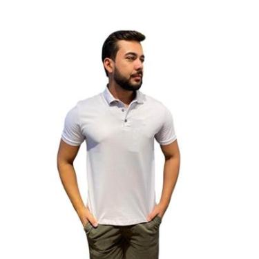 Imagem de Camisa Polo Ellus Masculina Piquet Classic Tamanho:GG;Cor:-Masculino