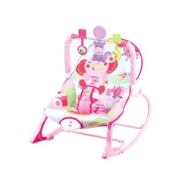 Imagem de Cadeira Cadeirinha Bebê Descanso Vibratória Musical - Tapuzim, Rosa, E