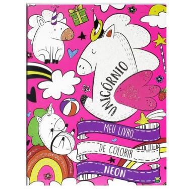 Imagem de Livro - Meu Livro de Colorir NEON: Unicórnio