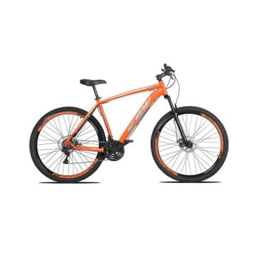 Imagem de  Bicicleta Aro 29 Ksw Xlt 24v Freio A Disco Suspensão Mountain Bike Alumínio - Laranja
