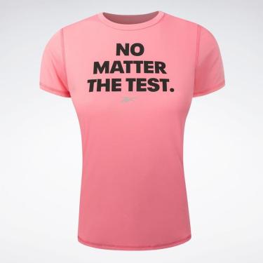Imagem de Camiseta Reebok Manga Curta Active Print Feminina-Feminino