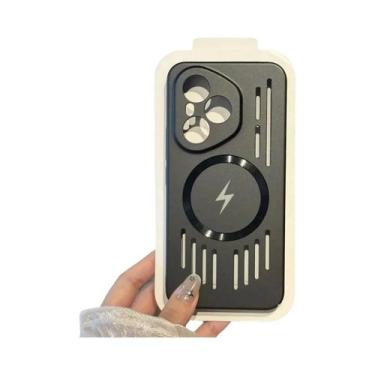 Imagem de Capa Magnética Huawei Honor Com Dissipação De Calor, Capa De Metal PC 