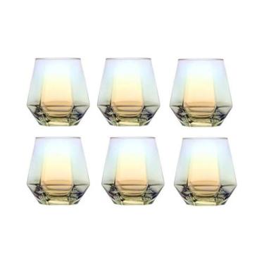 Imagem de Conjunto De Copos De Whisky Luxuosos De 320ml, 6 Peças, Copos De Bebid