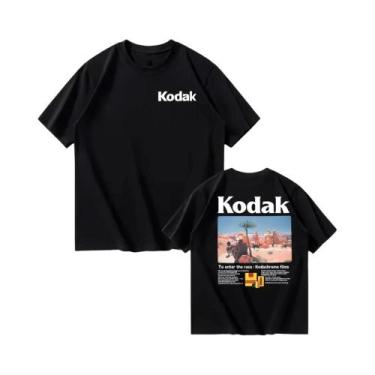 Imagem de Camiseta De Algodão Masculina De Verão Respirável E Absorvente De Suor