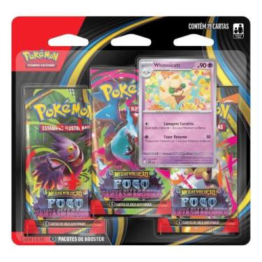 Imagem de Pokémon Blister Whimsicott 19 Cartas 10187 35676 - Copag