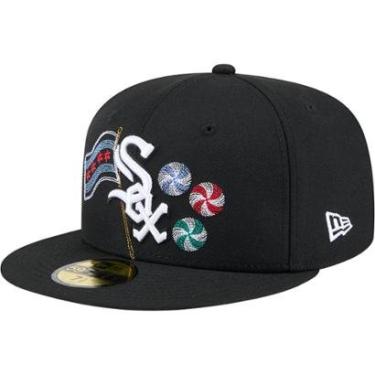 Imagem de Boné New Era  59FIFTY Fitted Chicago White Sox State Stitch-Masculino