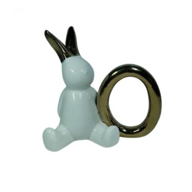 Imagem de Porta Guardanapo Coelho Cerâmica 10cm