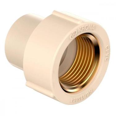 Imagem de Luva Transicao Ultraterm Cpvc Krona Rosca Femea 22Mmx3/4'' - 1364