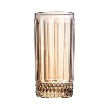 Imagem de Jogo 6 copos altos Splendor crista lâmbar 360ml -L Hermitage, 3 meses 