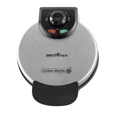 Imagem de Maquina de waffle britania golden 850w 110v - Britânia, 110V