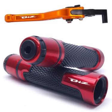 Imagem de Kit Manete Manopla Esportivo Biz 125 disco Gravado a Laser - NoBrand, 