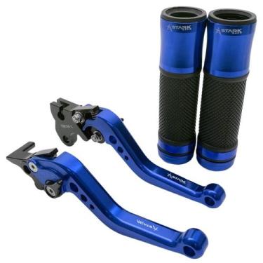 Imagem de Kit Manete Manopla Esportivo Nx 200 400 Falcon Bros Tornado Xr 300 Xlx