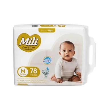 Imagem de Fralda Mili Love Care Giga c/ 78 unidades - Tam M