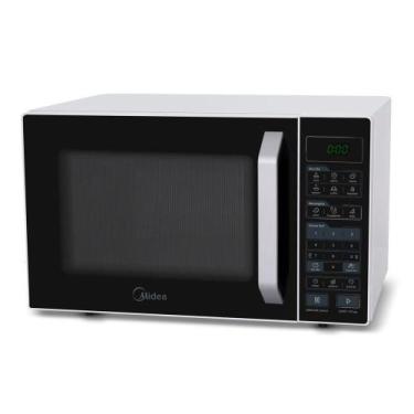 Imagem de Forno Micro-ondas Midea 27L 800W Branco e Preto MXSA27P1 - 110V, 110V