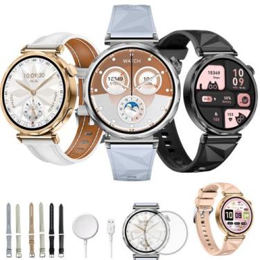 Imagem de Smartwatch Feminino Inteligente Mini 41mm Amoled Gps Nfc - 01Smart, Pr