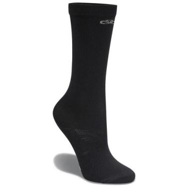 Imagem de Meia Olympikus Corre Cano Médio Unissex Preta, M