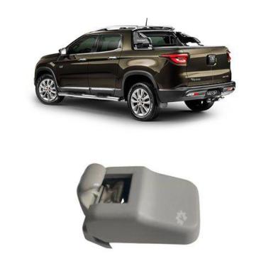Imagem de Suporte Quebra Sol Cinza Fiat Toro 2016 2018 2020 