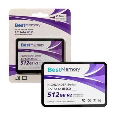 Imagem de Ssd 512Gb 2.5 Sata 3 550mbs Leit 500mbs Grav Highlander Seri 512GBV2 B