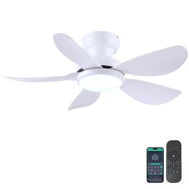 Imagem de Ventilador de teto Kviflon de 36 polegadas com luz e controle remoto b