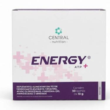 Imagem de Energy Atp 30 Sachês de 10g Energia (300g) Central Nutrition, Açaí