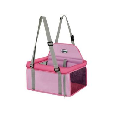 Imagem de Cadeirinha de Carro Transpet Big - TubLine, Lilás e Rosa