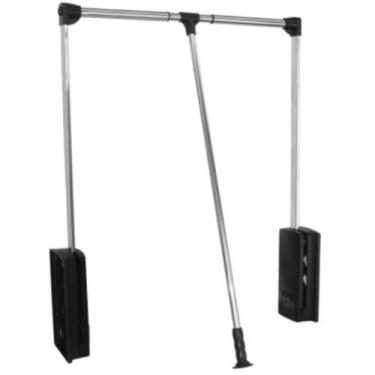 Imagem de Cabideiro Basculante 890 a 1.210mm Cromado FGVTN