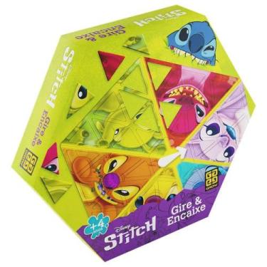 Imagem de Jogo Infantil Gire e Encaixe Stitch - Grow 4869