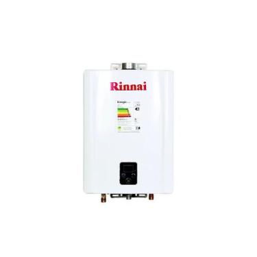Imagem de Aquecedor de Agua a Gás Eletrônico 21L E211 Rinnai GLP Branc