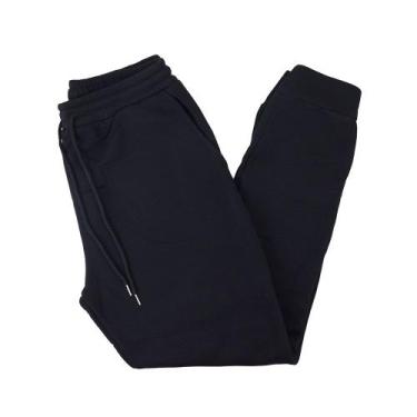 Imagem de Calça Masculina Broken Rules Moletom Peluciada Preta - 160093, P