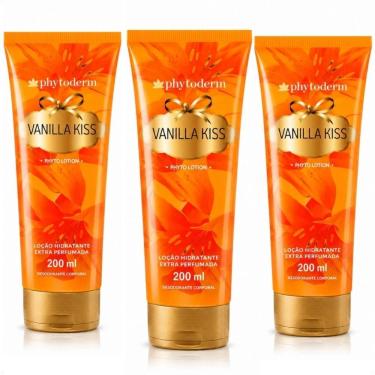 Imagem de Kit Phytoderm Vanilla Kiss: 3 Loção Hidratante 200ml
